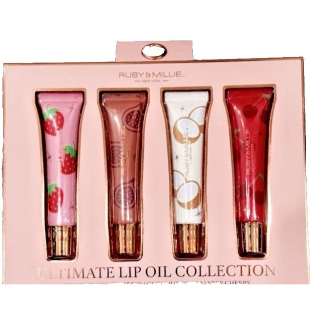 Ruby & Millie Ultimate Lip Oil Collection 4 Pc Set
